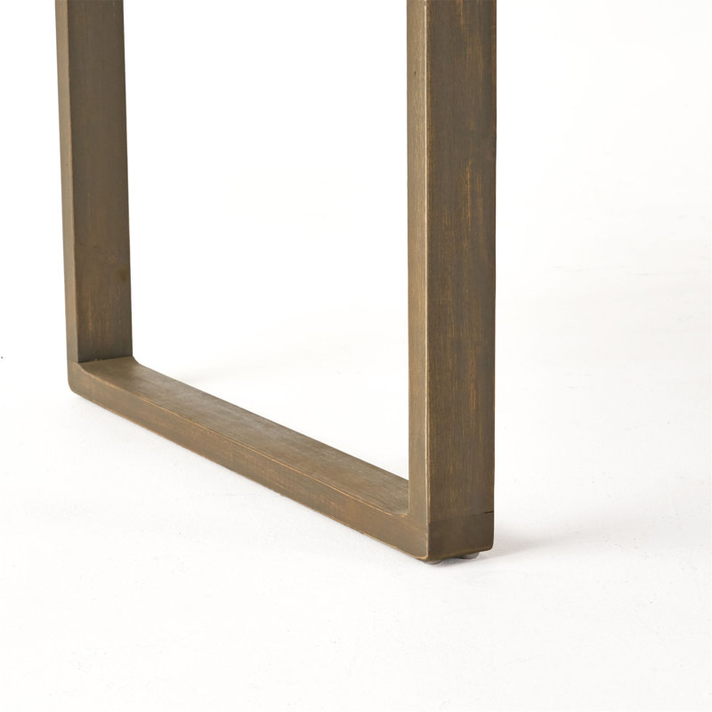 Table de salle à manger d'extérieur extensible en bois d'acacia (table incluse seulement)