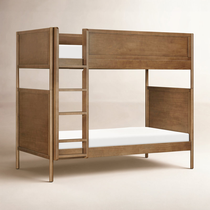 Bondi Convertible Bunk Bed, Natural Walnut