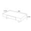 Simple table basse rectangulaire.-1265825697-1265825703