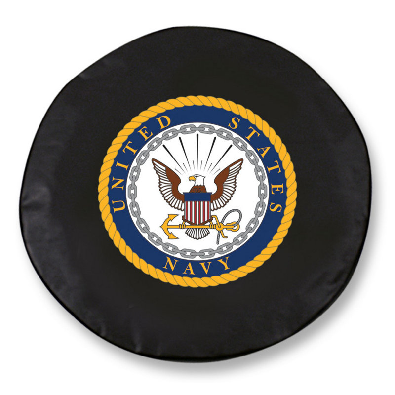 Housse de roue de cravate US Military, Noir, D10, Bleu marine