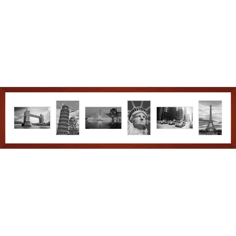 Atene Wood Picture Frame with Mat, Cil