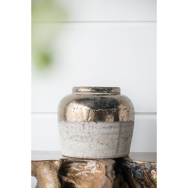 Vase d'appoint 13 x 13 x 11 po