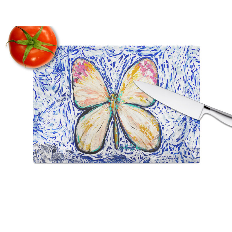 Planche à découper en verre Butterfly