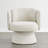 Mid-Century 360° Swivel Accent Chair with Ergonomic Barrel Back-829426605
