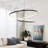 Lustre moderne intelligent 1 lumière avec télécommande Keahi Wi-Fi-788320834