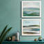 River Valley - Ensemble de 2 peintures sur toiles encadrées-322317611-322317610