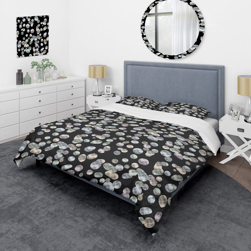 Green Microfiber 3 Piece Duvet Cover Set, King Duvet Cover + 2 King Shams
