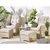 Sighburgh 2 Seater Rattan Conversation Set