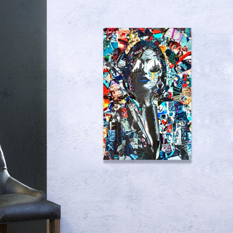 «City», impression sur toile, H 45 po x l 30 po x p 1,5 po