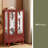 Lighted Glass Display Cabinet Glass Wine Cabinet Curio Display Cabinet With Adjustable Glass Shelves Two Doors And One Drawer Bulb Included For Home Decor And Storage-523530748