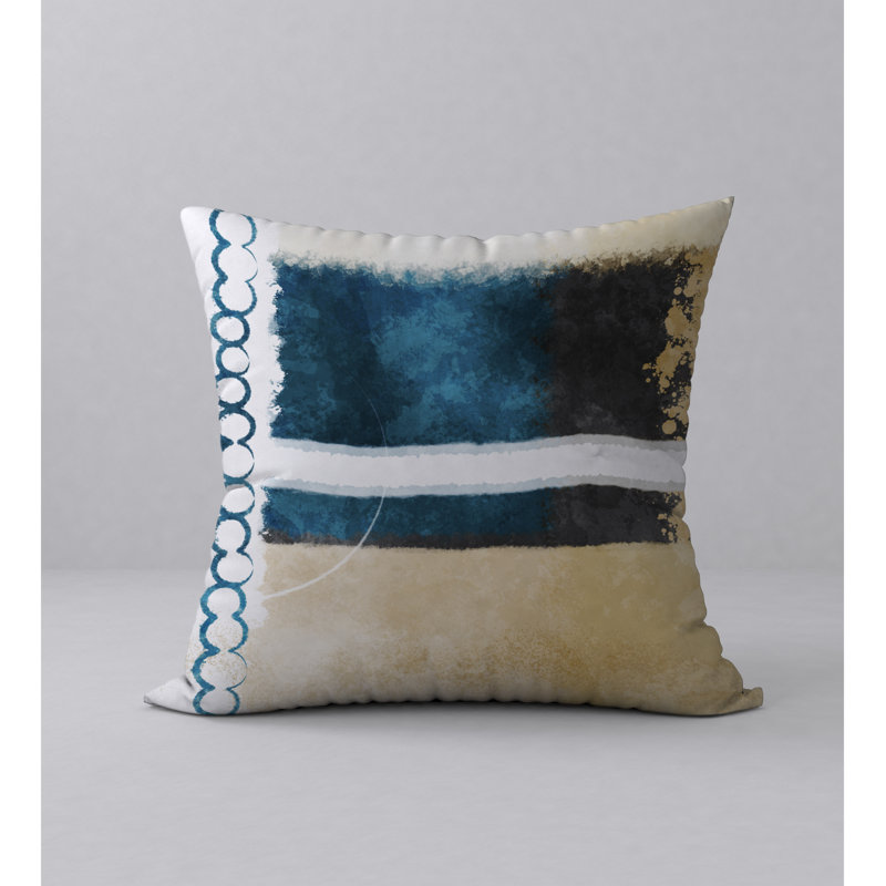 Reversible Throw Pillow, 24" x 24"