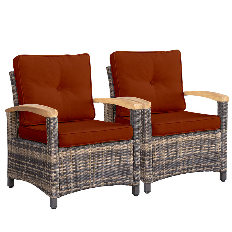 Chaises de patio simples pour 2 personnes