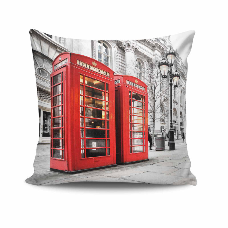 Housse de coussin en polyester Enga
