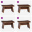Solid Wood Accent Stool