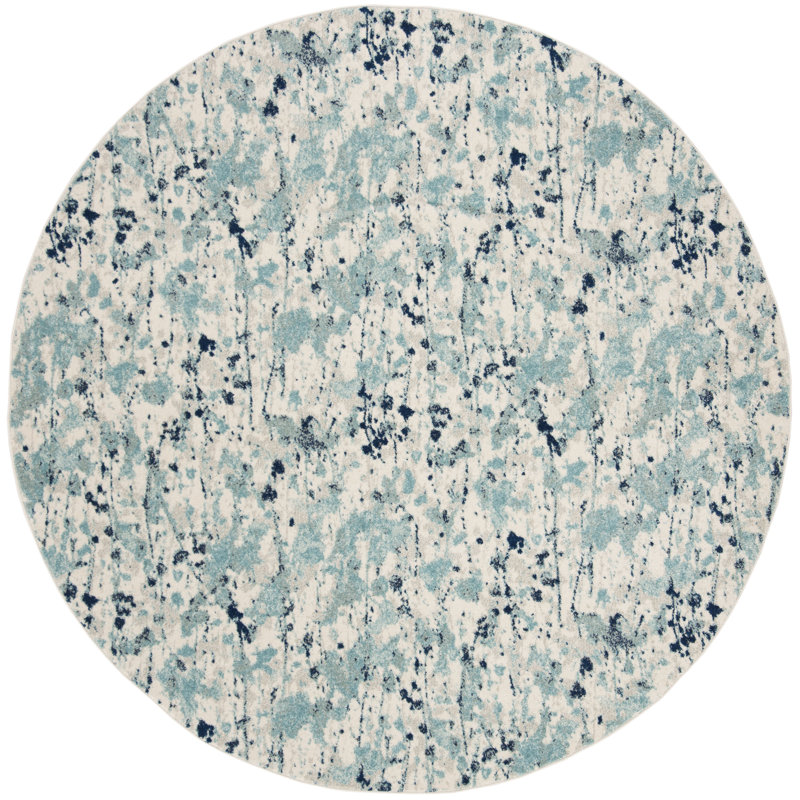 Faustina Performance Abstract Rug, Round 6'7"