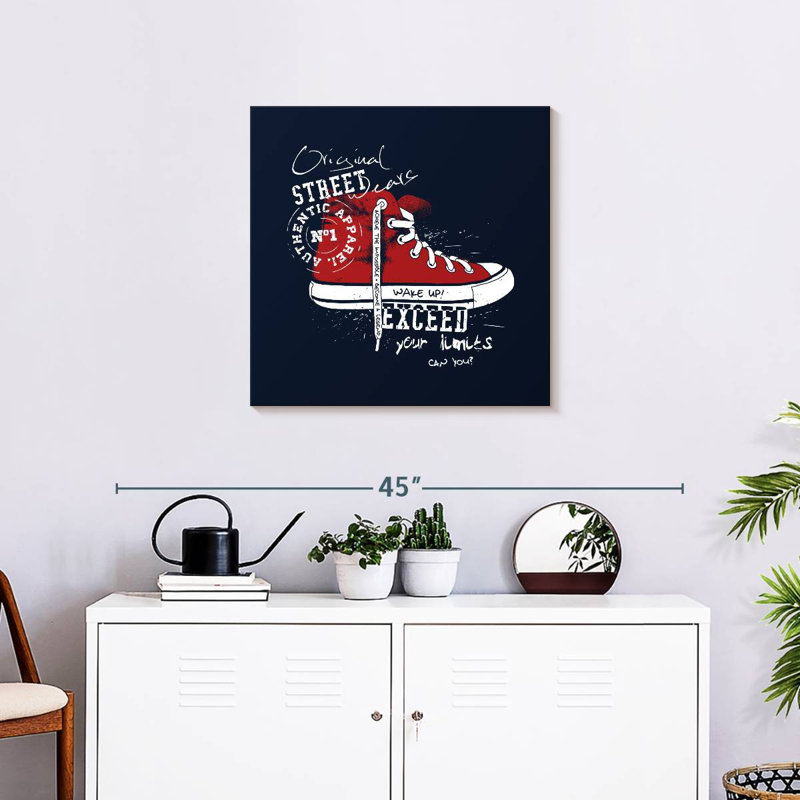 Tergel Sneaker Typography