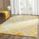 Dip Dye Hand Tufted Wool Geometric Rug