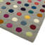Agathon Spotty Hand Tufted Wool Grey Multi Rug-25469700