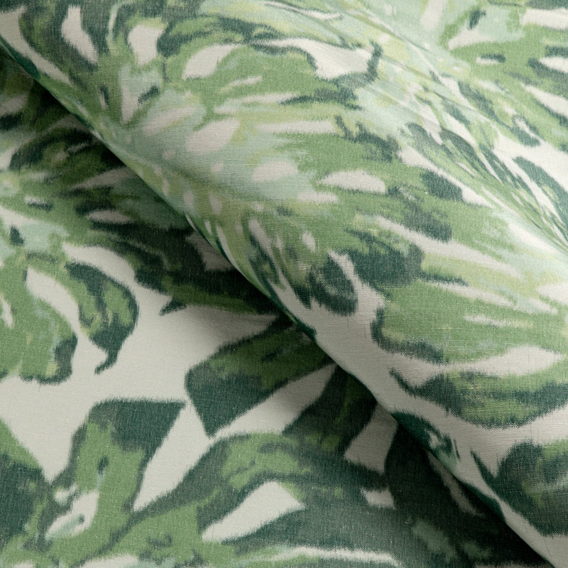 Mindoro Calapan Print Fabric, Green