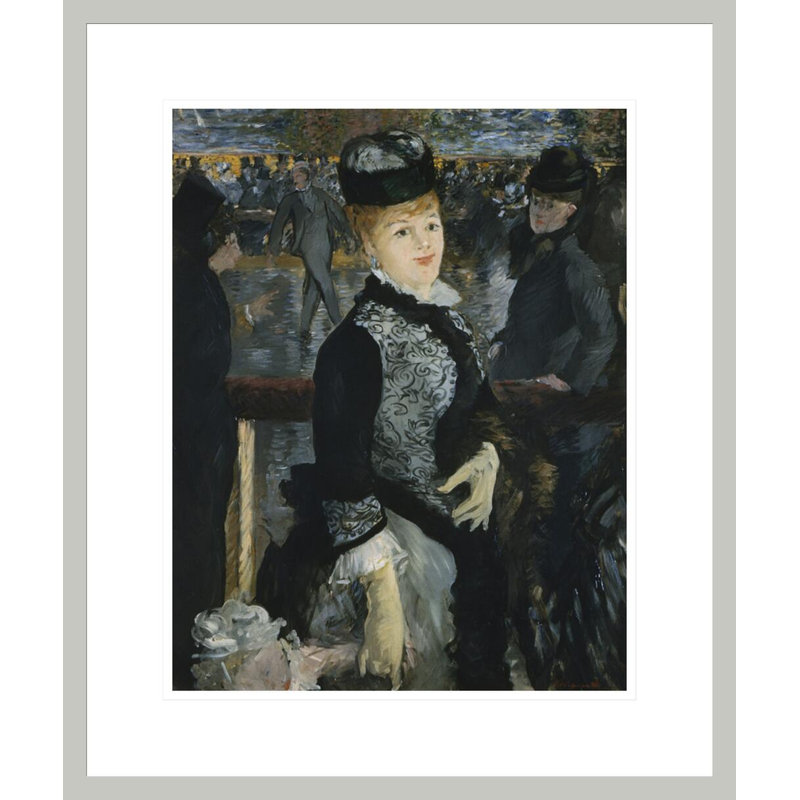 «Skating» par estampe numérique encadrée, 21,13 po H x 17,75 po L