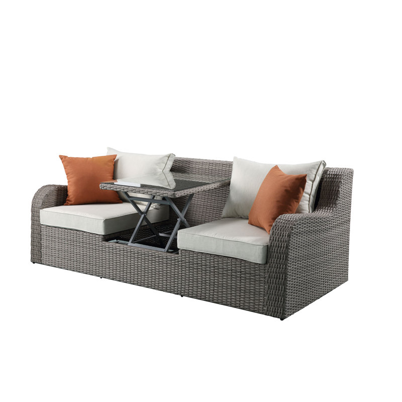 Dornfelder 5 - Person Patio Conversation Set with Cushions
