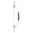 40lbs Wooden Recurve Bow Kit