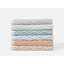 Stinson Organic Minimalist Bath Set/4 BT, HT Alpine White/Pacific Blue-750969801