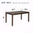 Wooden Dining Rectangular Dining Table Table, Kitchen Table For Small Space, 4 Person Dining Table