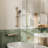 Bathroom Faucet Set With Round Handheld Shower-120233235