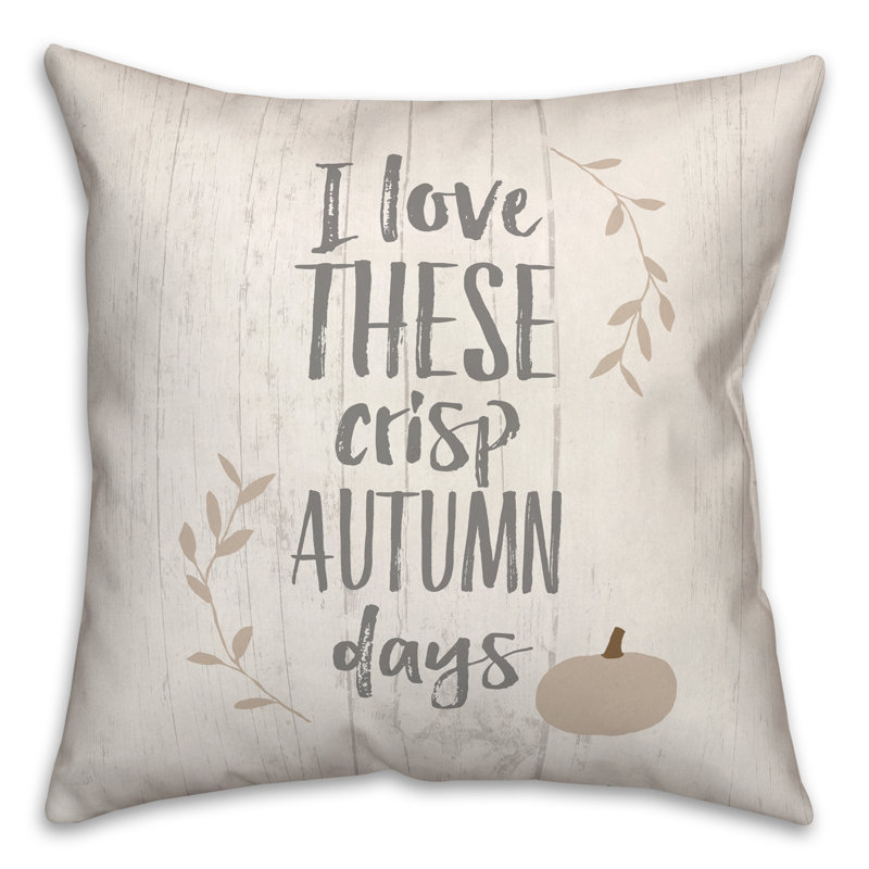  Housse et insert de coussin carré Love Love, H 18 po x l 18 po