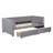 Twin Size Upholstered Daybed With 2 Drawers-496325372