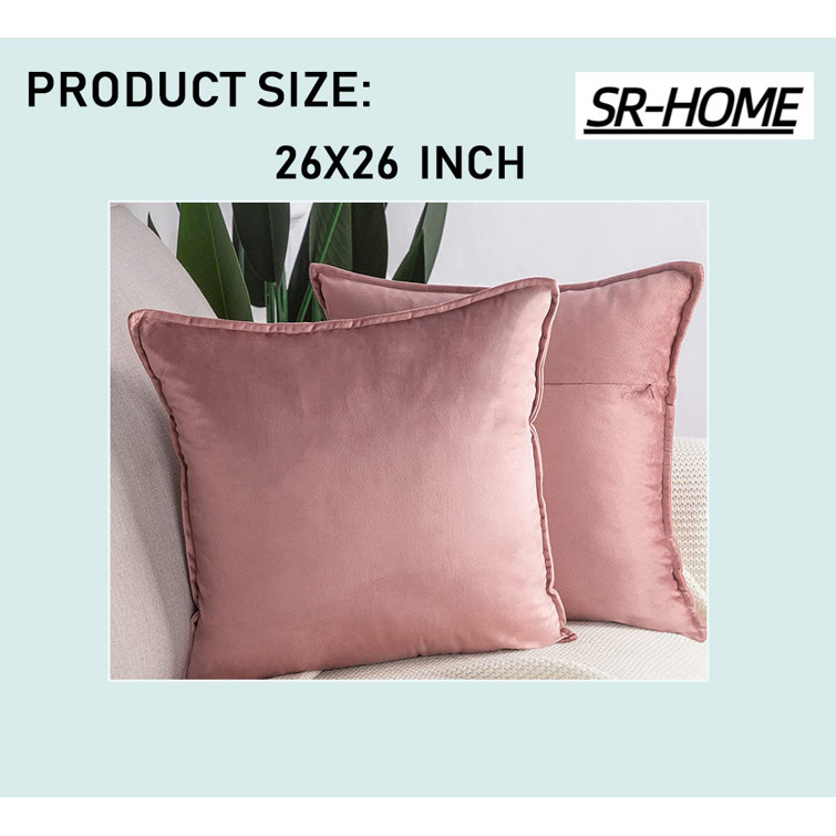 SR-HOME Velvet Pillow Cover