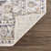 Oveda Oriental Machine Washable Gray Area Rug