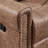 Caleb 38" W Faux Leather Recliner-2143708993