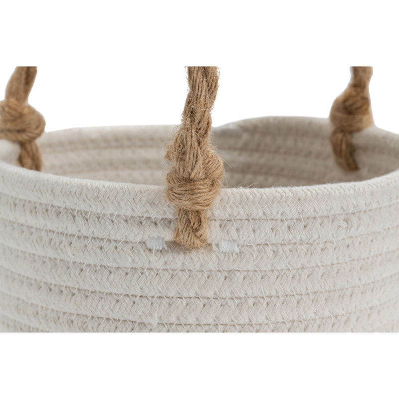 Barkley Handmade Hanging Planter, 6" H x 7" W x 7" D