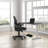 Skyscraper Electric Height Adjustable Standing Desk, Dual Motor and Digital Control with Memory, 48x30, Charcoal Strand Top with White Frame-945850906