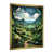 Impression dorée sur toile encadrée