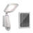 1 - Head LED Solar Powered Dusk to Dawn Outdoor Security Flood Light with Motion Sensor and Timer-50997303