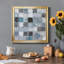 «Blue Mosaic I», reproduction d'art graphique sur toile-1822443154-1822443155