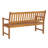 Aney 60" Wide Solid Wood Two Seat Bench With Pop Up Table