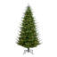7.5' Lighted Artificial Spruce Christmas Tree
