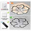 Ventilateur de plafond à DEL à intensité variable réversible à 26 vitesses de 26,77 po avec télécommande et application