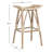 Cerita Counter Stool with Metal Frame-979577076-972910766