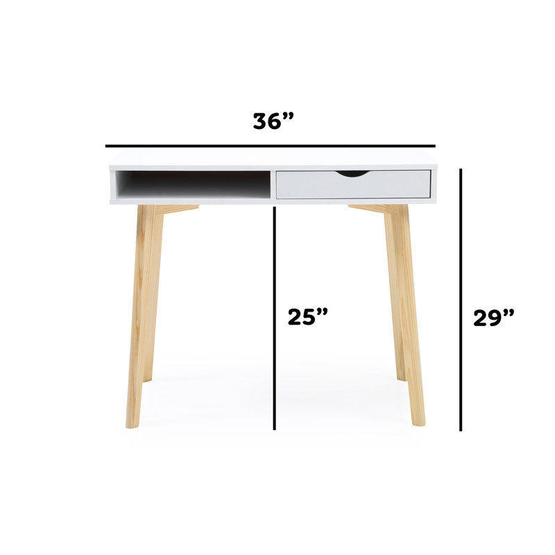 Carter Solid Wood Solid Wood Writing Desk