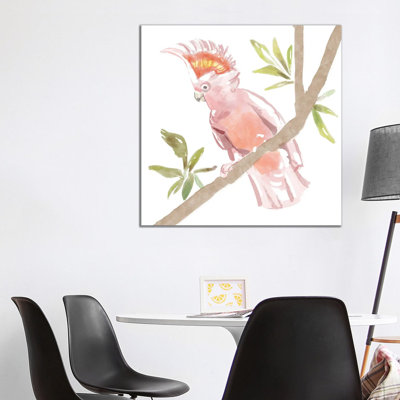 Tropical Cockatoo by Bannarot - Wrapped Canvas Gallery-Wrapped Canvas Giclée