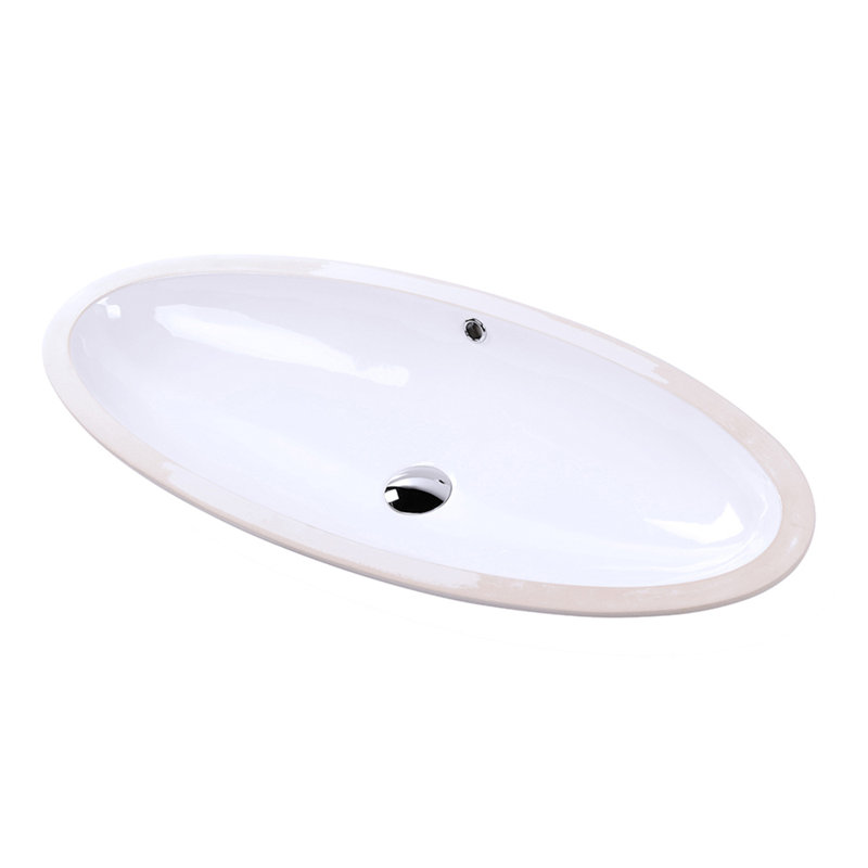Euro 37.25'' L Bathroom Sink