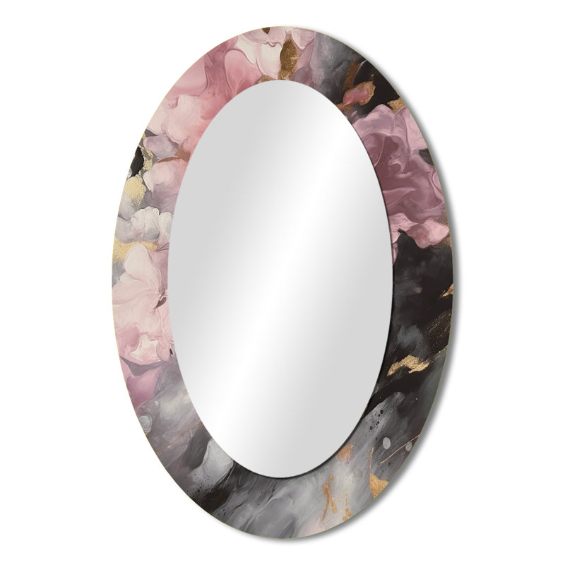 Miroir mural rose, 36 po x 24 po