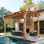 Pergola en bois massif