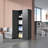 Makeace 71" Heavy-Duty Metal Storage Cabinet with 3 Adjustable Shelves & Lock - Compact Utility Cabinet for Garage, Office, Bathroom, Balcony & Warehouse-1255971381