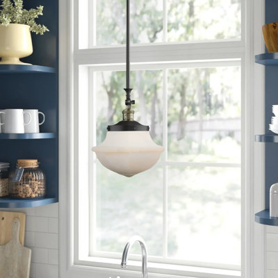 Luminaire suspendu simple à 1 lumière Baptiste